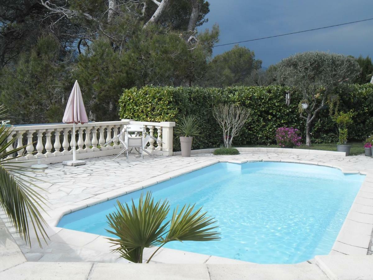 Charmante Villa à 15 min de Nice avec piscine Blausasc Extérieur photo